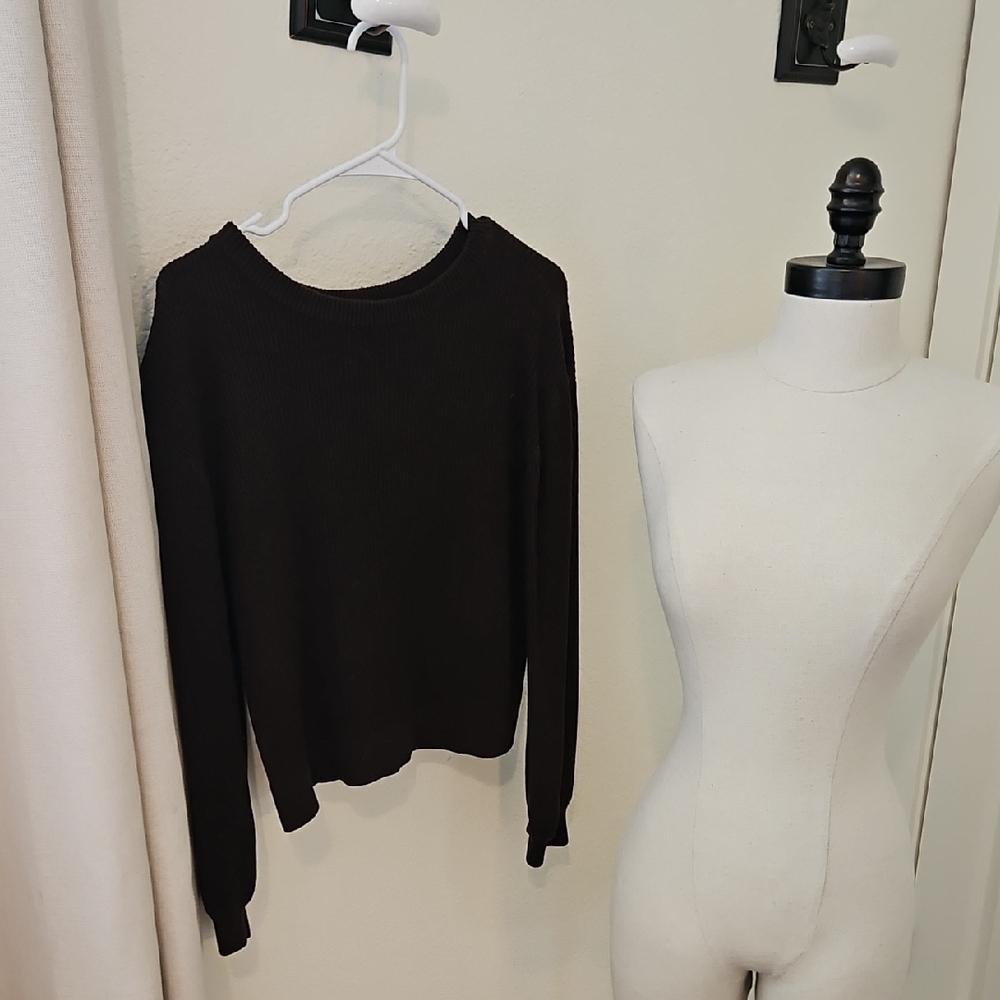 Lululemon Athletica Brown Fitted Sweater